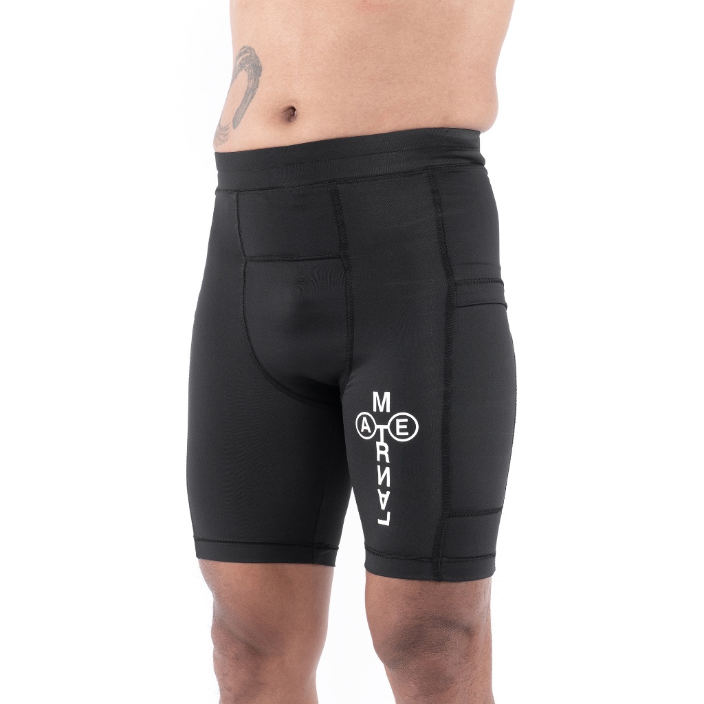 DERRAG Imperat MATERNAL DISASTER CELANA PENDEK LEGGING COMPRESSION PANTS OLAHRAGA LARI GYM BERSEPEDA