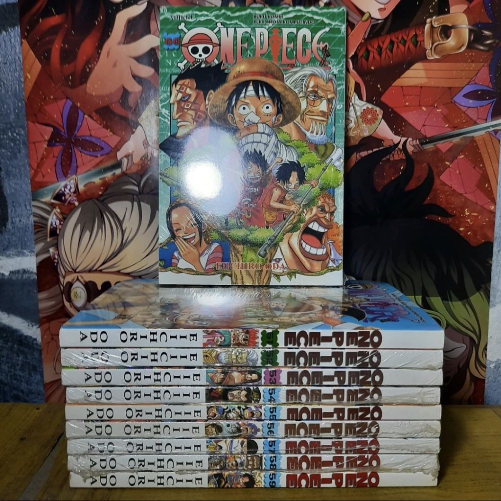 komik one piece 51-60 fulset