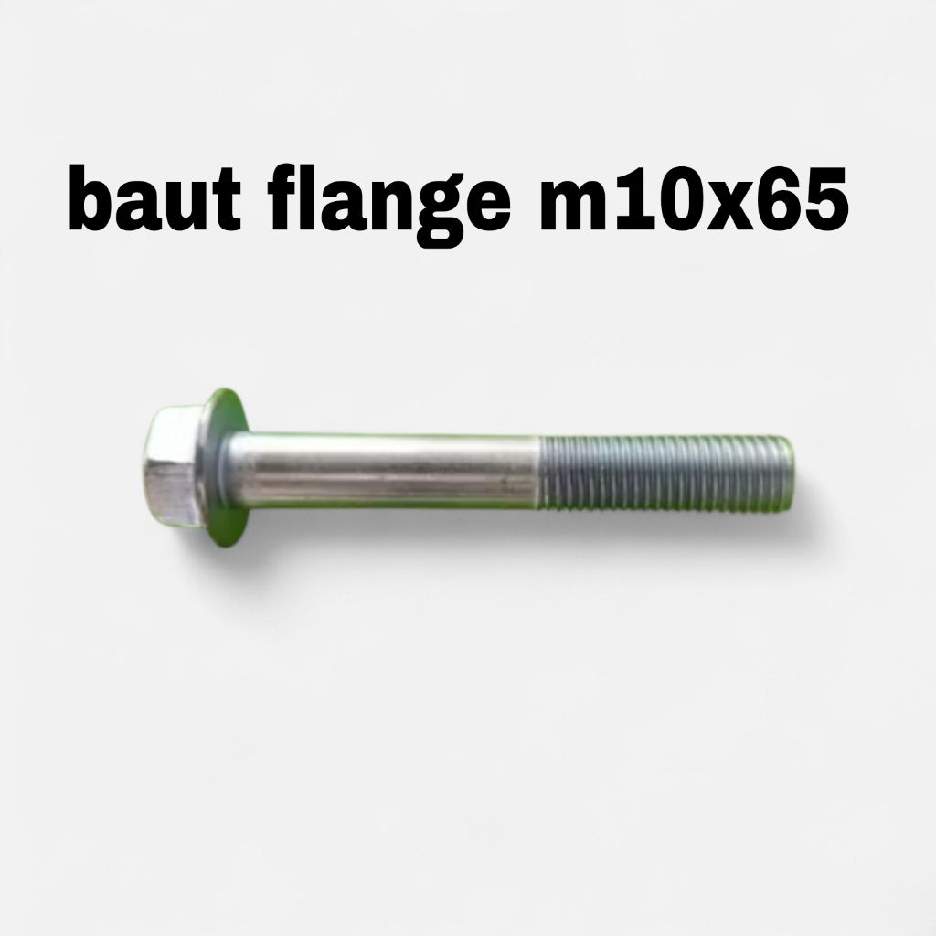 Baut flange m10x65 baut shock kunci 14