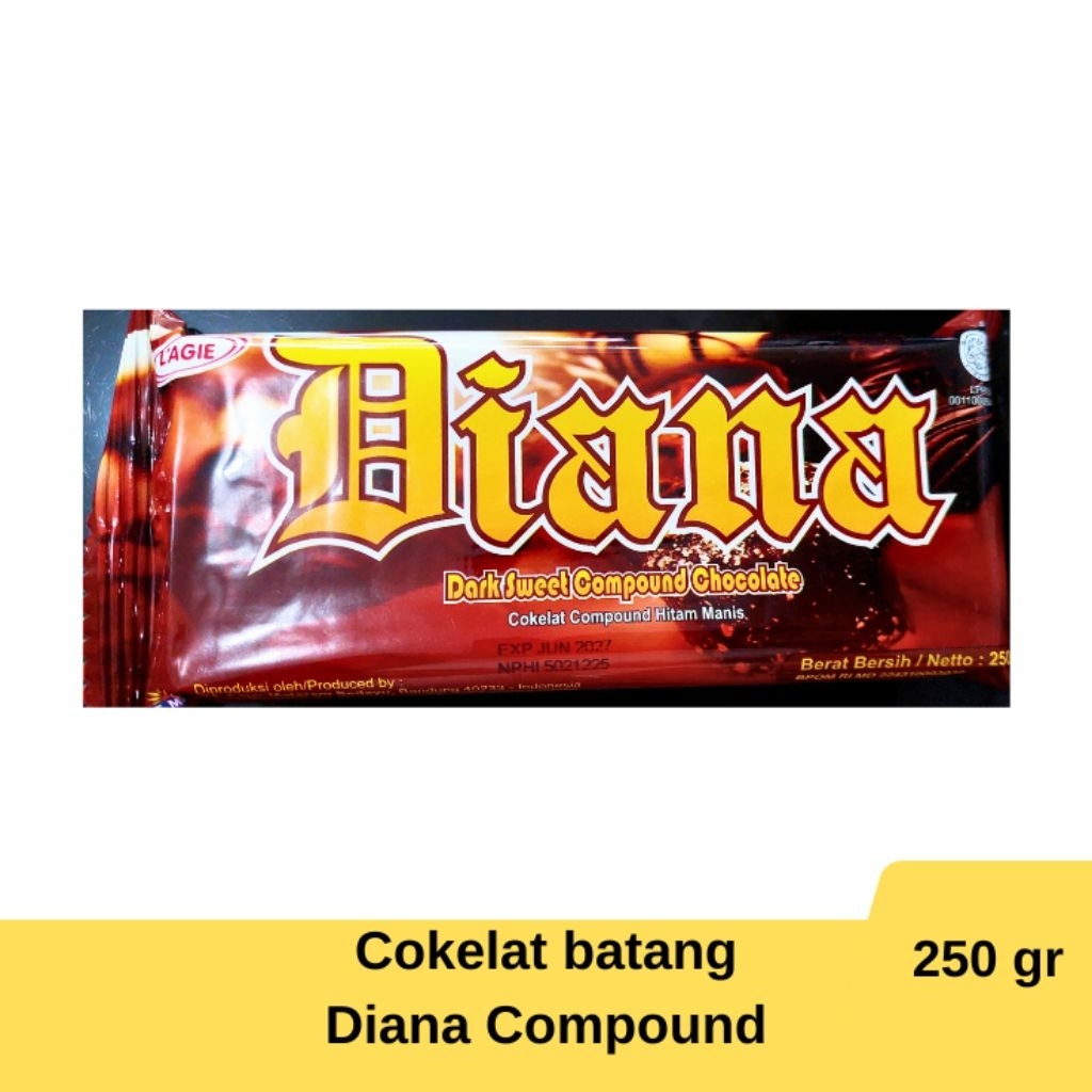 Cokelat Batang Diana 250gr