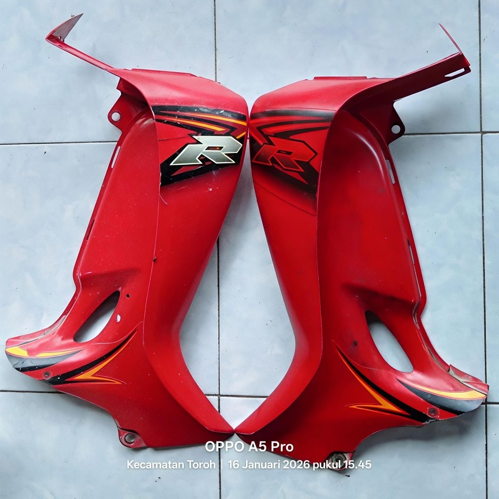 Cover sayap tebeng sayap Suzuki smash new Smash 110 new original second ( minus )