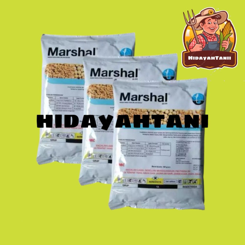 Marshal 25DS 25gr Insektisida Karbosulfan 25,53 % Perlakuan benih FMC Taurus