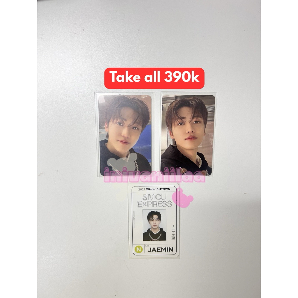 WTS/WTB PC Jaemin SMCU Winter smtown 2021 daytime nct dream passcard