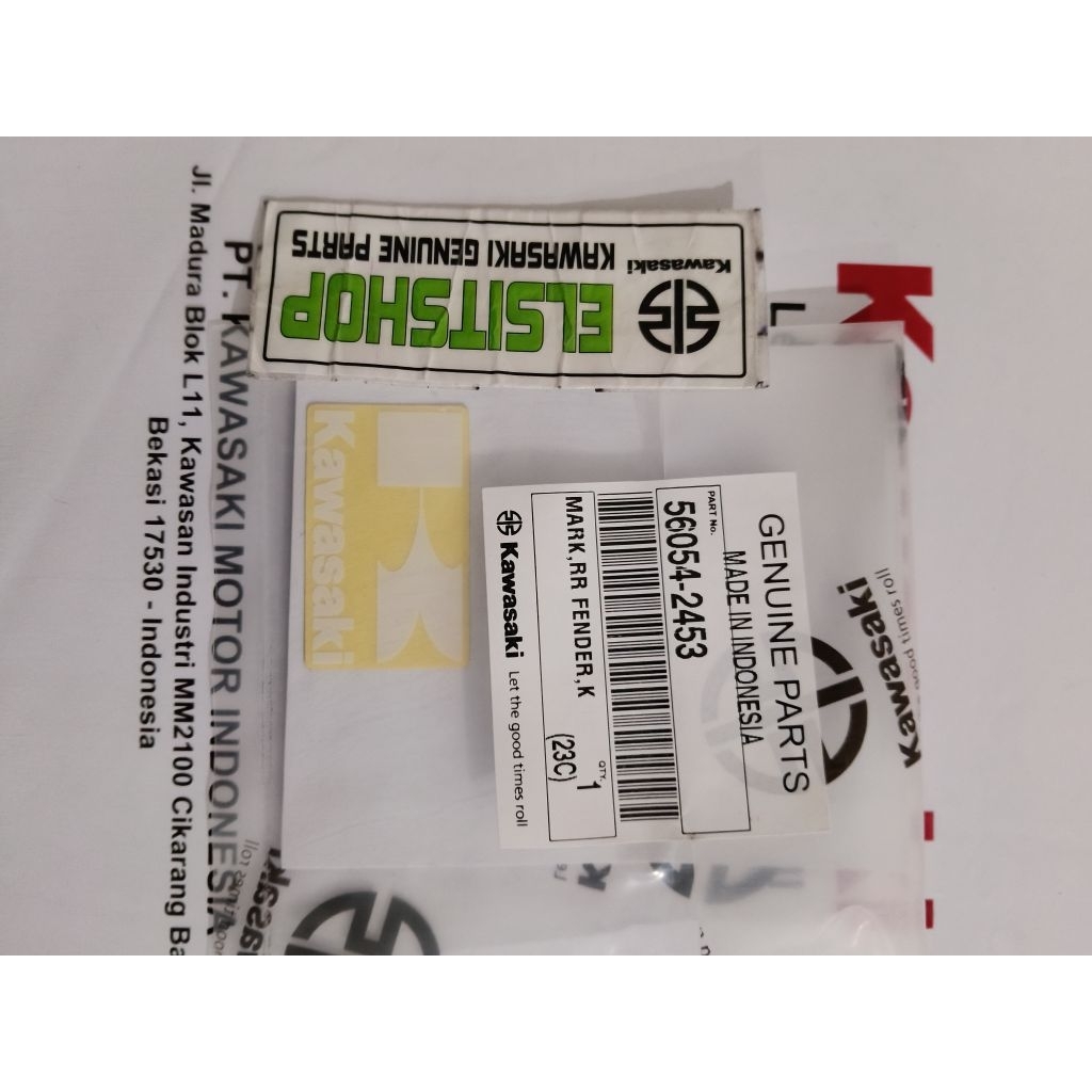 STIKER KAWASAKI KLX150BF