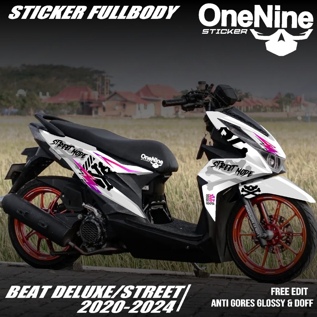 (PROMO COD) Decal Sticker Beat Street 2020 2021 2022 2023 Fullbody Stiker Striping Motor Beat Cbs St