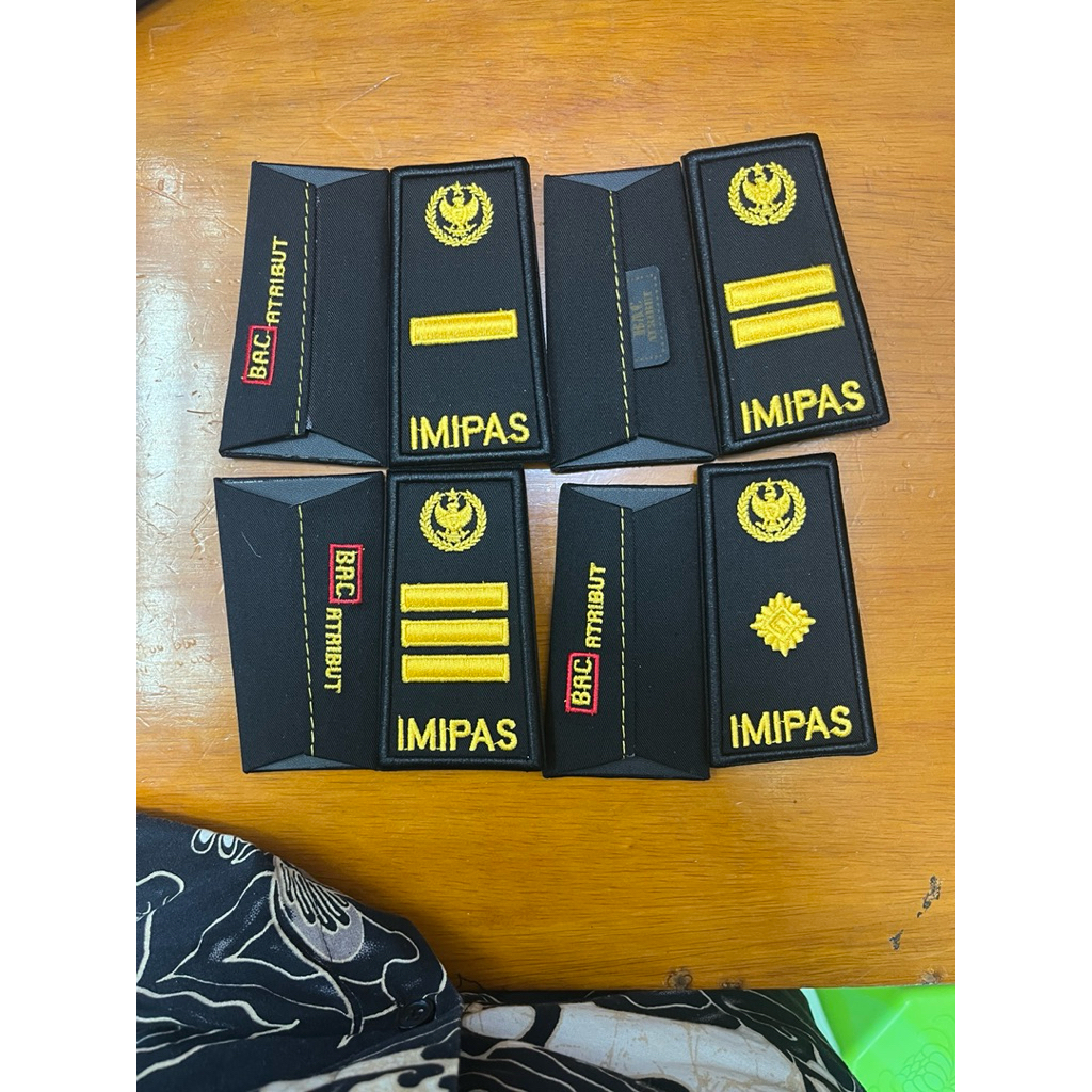 PANGKAT PDH IMIPAS BORDIR GOLONGAN III