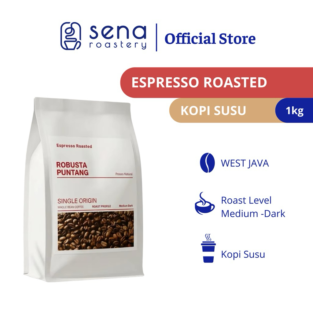 Robusta Puntang Coffee Beans | Biji kopi Puntang