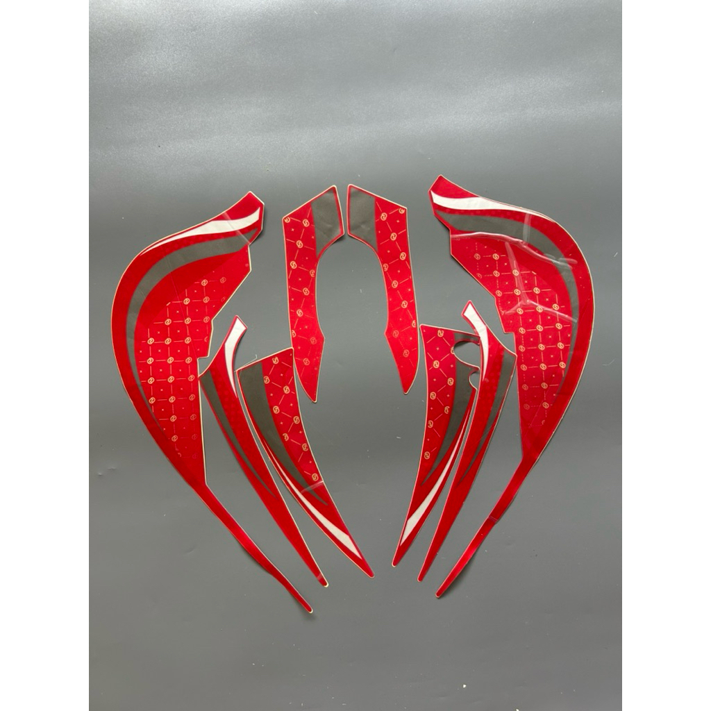 STRIPING STIKER SCOOPY STYLISH 2023 MERAH