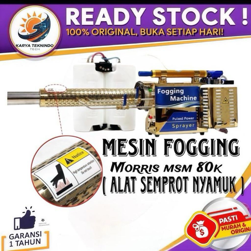 Mesin Fogging MORRIS MSM 80K Alat Semprot Nyamuk MORRIS MSM-80K