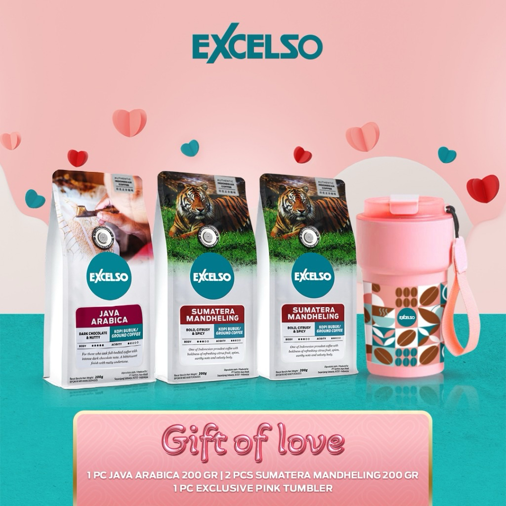 Coffee Package Excelso Gift of Love - Excelso
