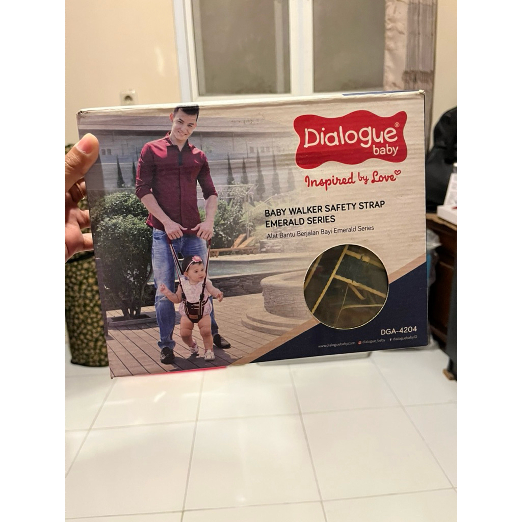 Dialogue baby walker safety strap/kado bayi
