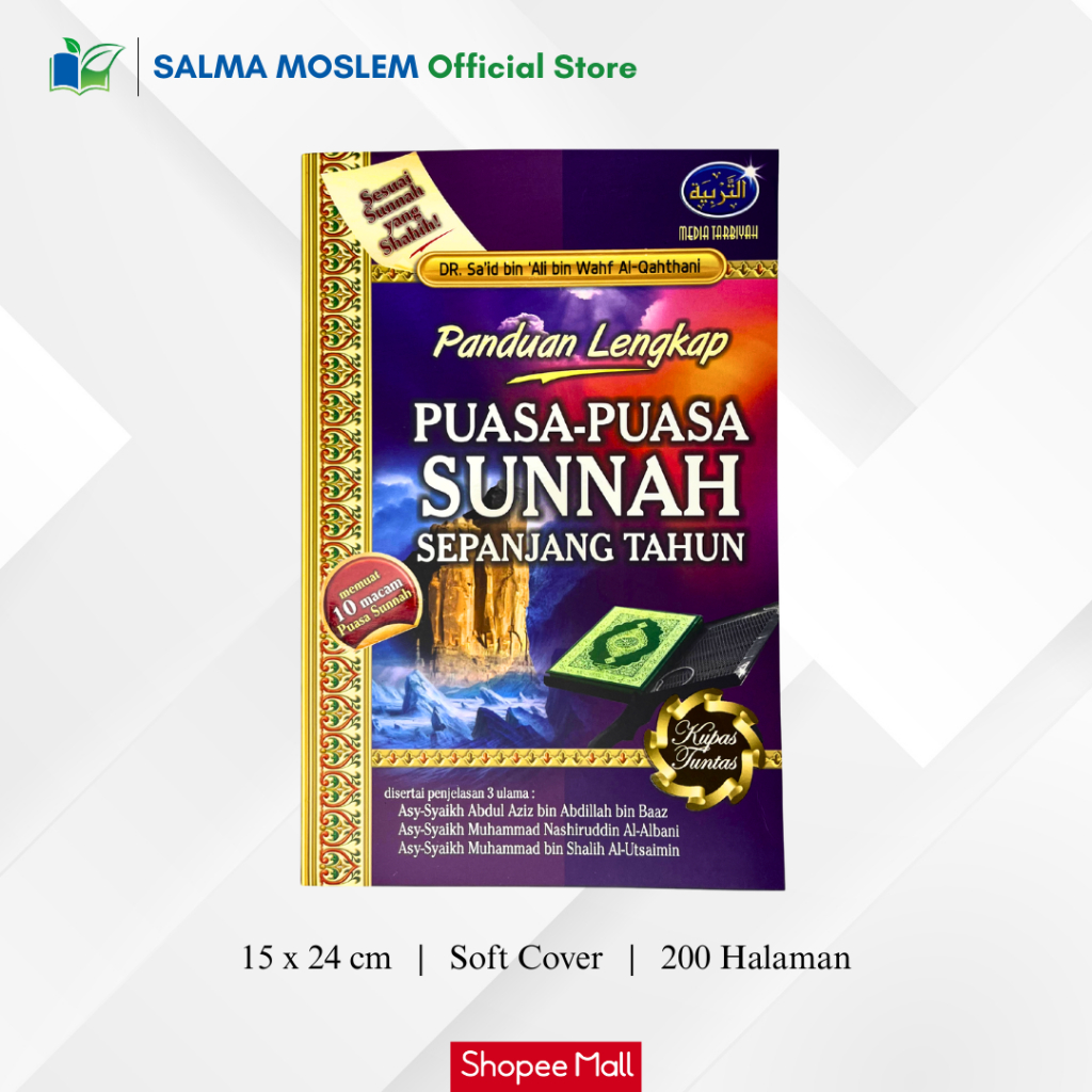 Buku Panduan Lengkap Puasa Puasa Sunnah Sepanjang Tahun - Media Tarbiyah