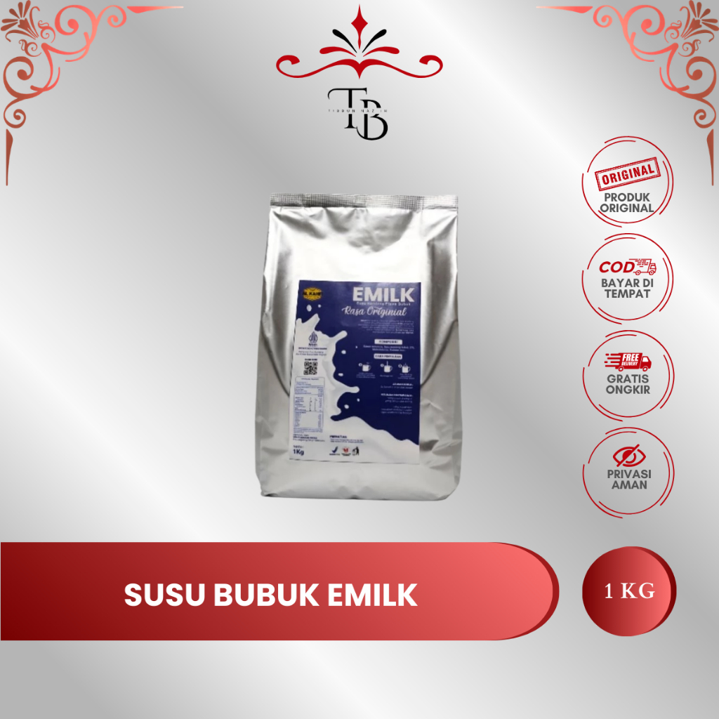 EMILK SUSU KAMBING ETAWA BUBUK 1KG | Halal BPOM | Susu Kambing Eatwa Murni