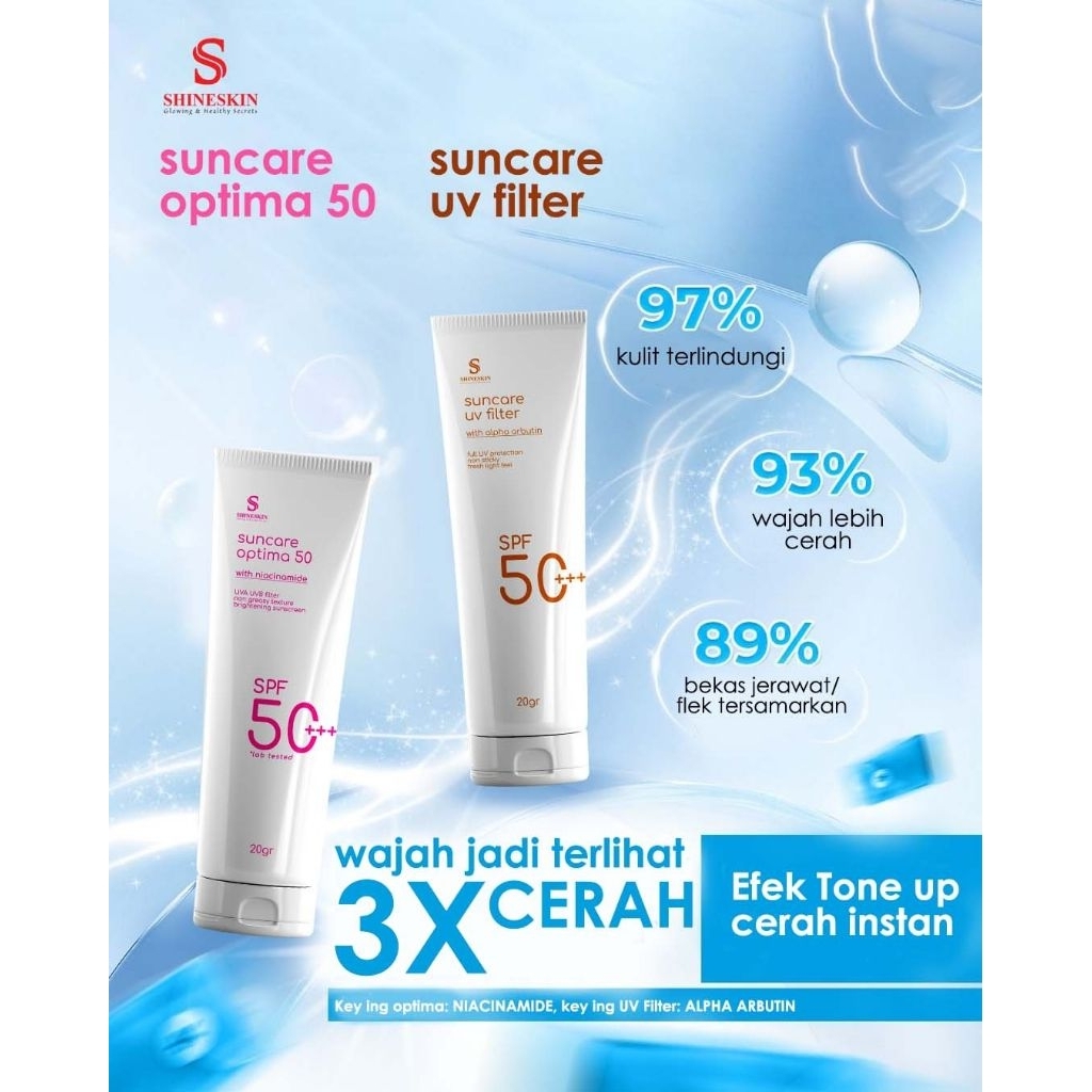 SHINESKIN SUNCARE OPTIMA PINK 20g