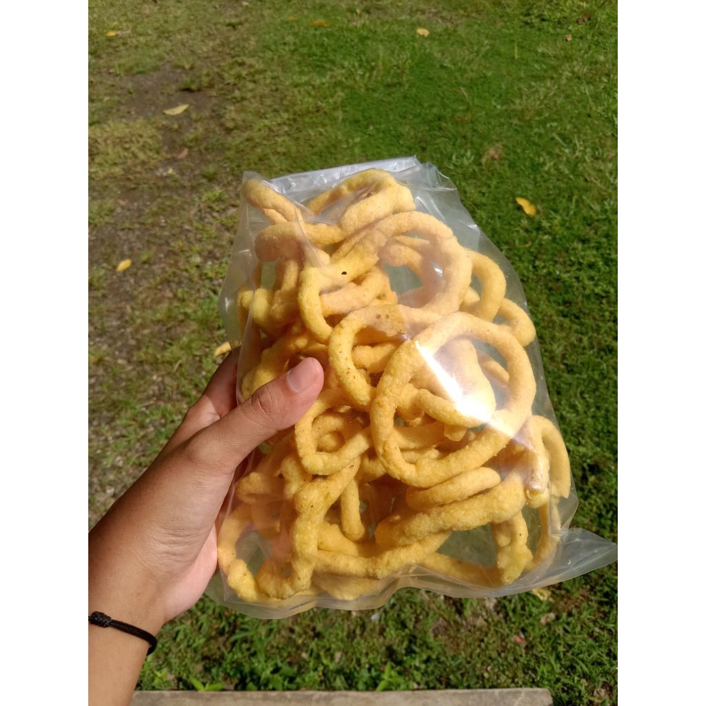 [COD]Lanting kuning klanting singkong klatak 250g,cemilan gurih renyah