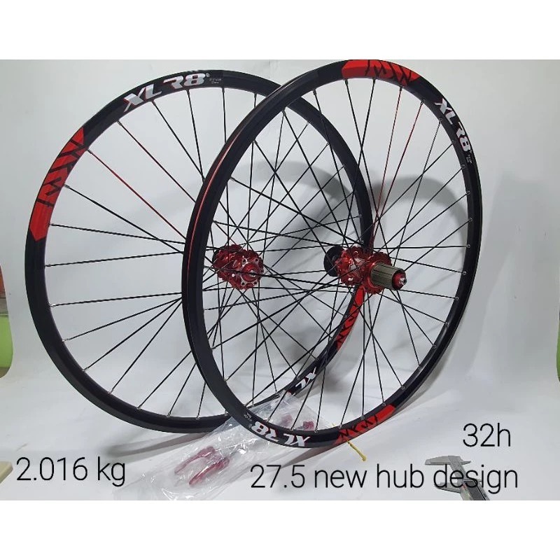 Wheelset XLR8 MTB 27.5 DISC 32H New Hub Design