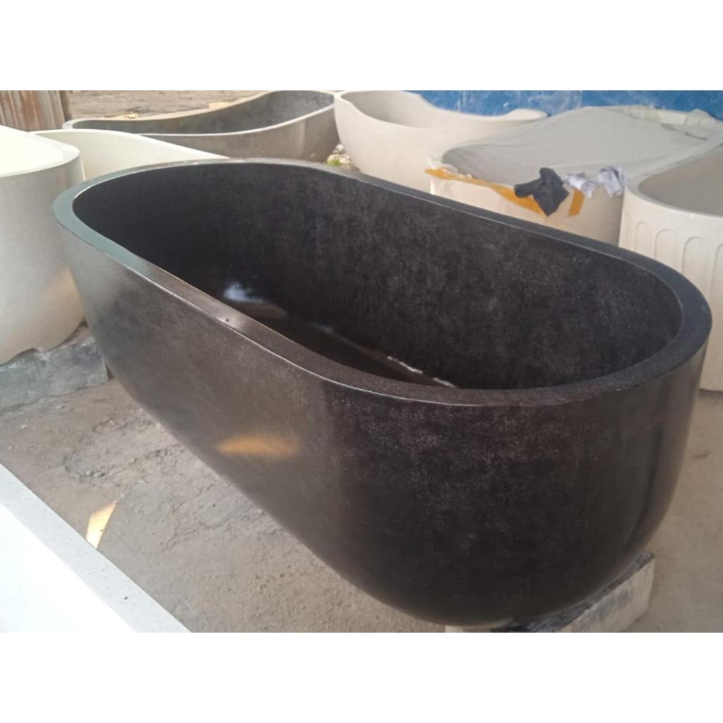 bathtub dewasa marmer teraso P 120 Cm