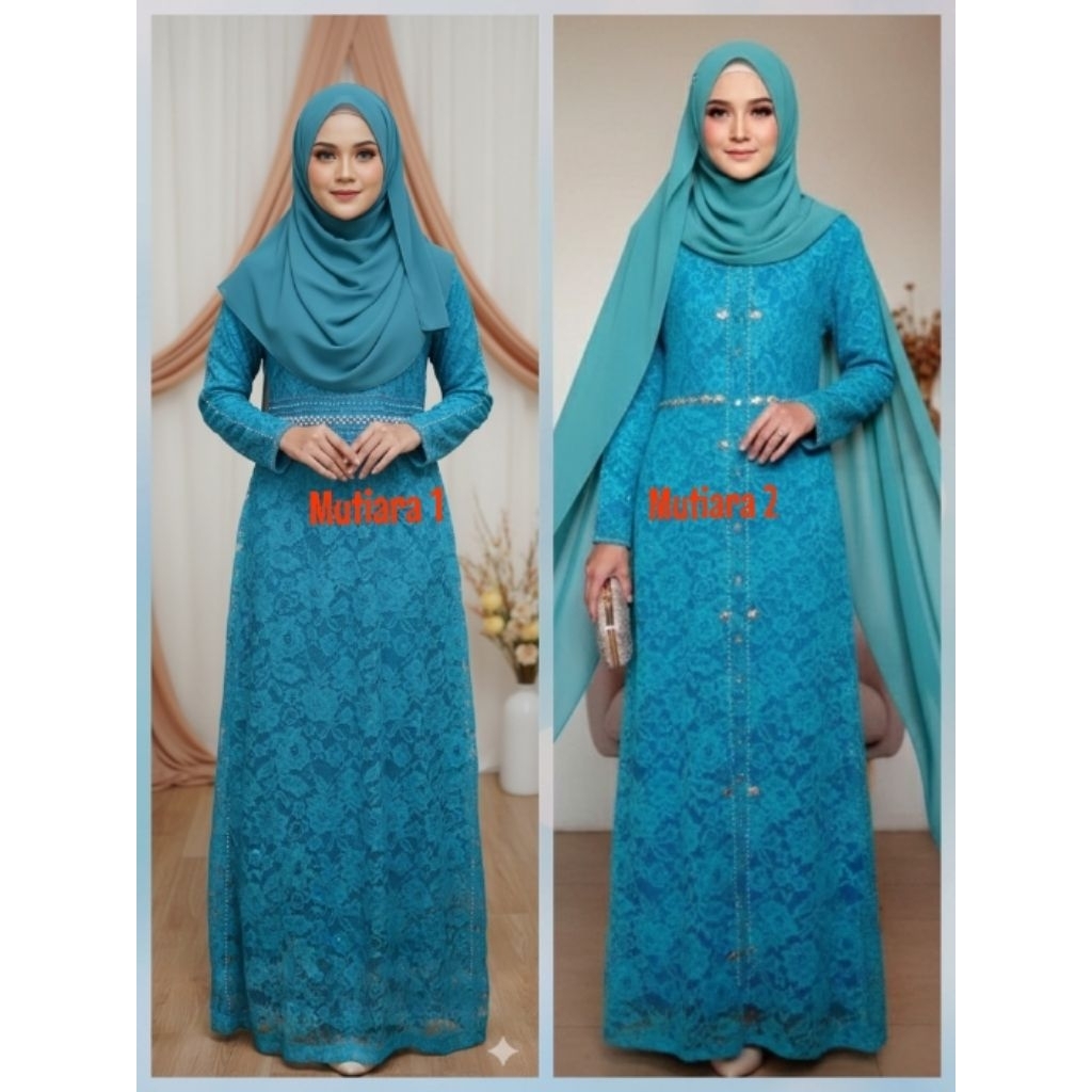 Gamis Ratu Brukat Mutiara