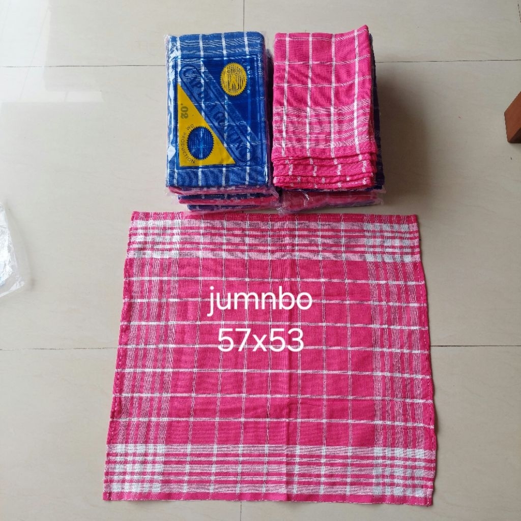 SERBET 1 LUSIN JUMBO ,LAP,SERBET KAIN,KAIN LAP,SERBET MURAH