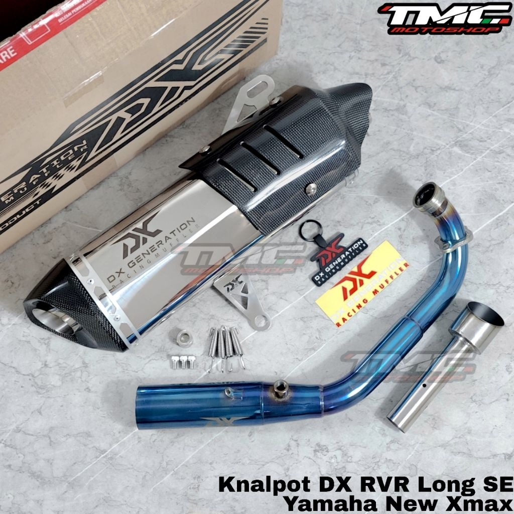 Knalpot DX RvR Long SE Xmax New Xmax