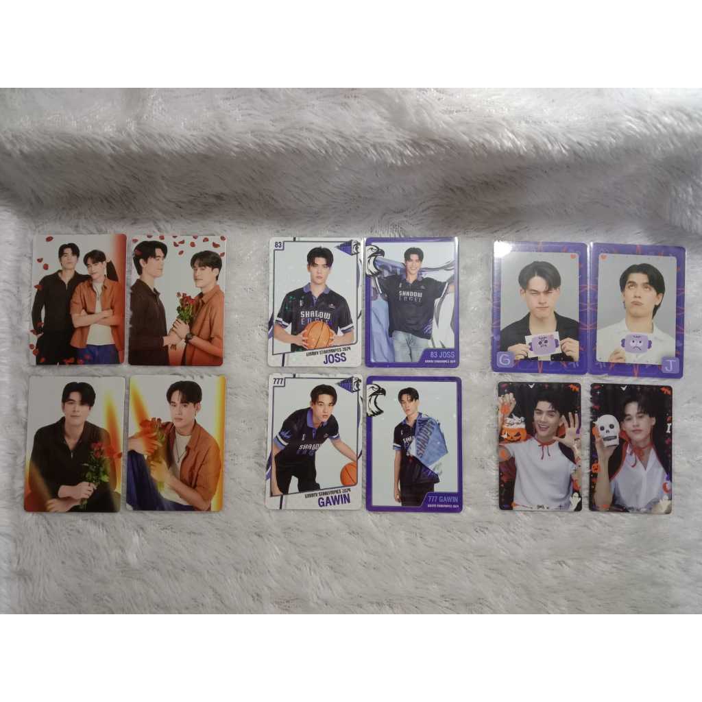 gmmtv cc collectible card pc photocard jossgawin joss gawin