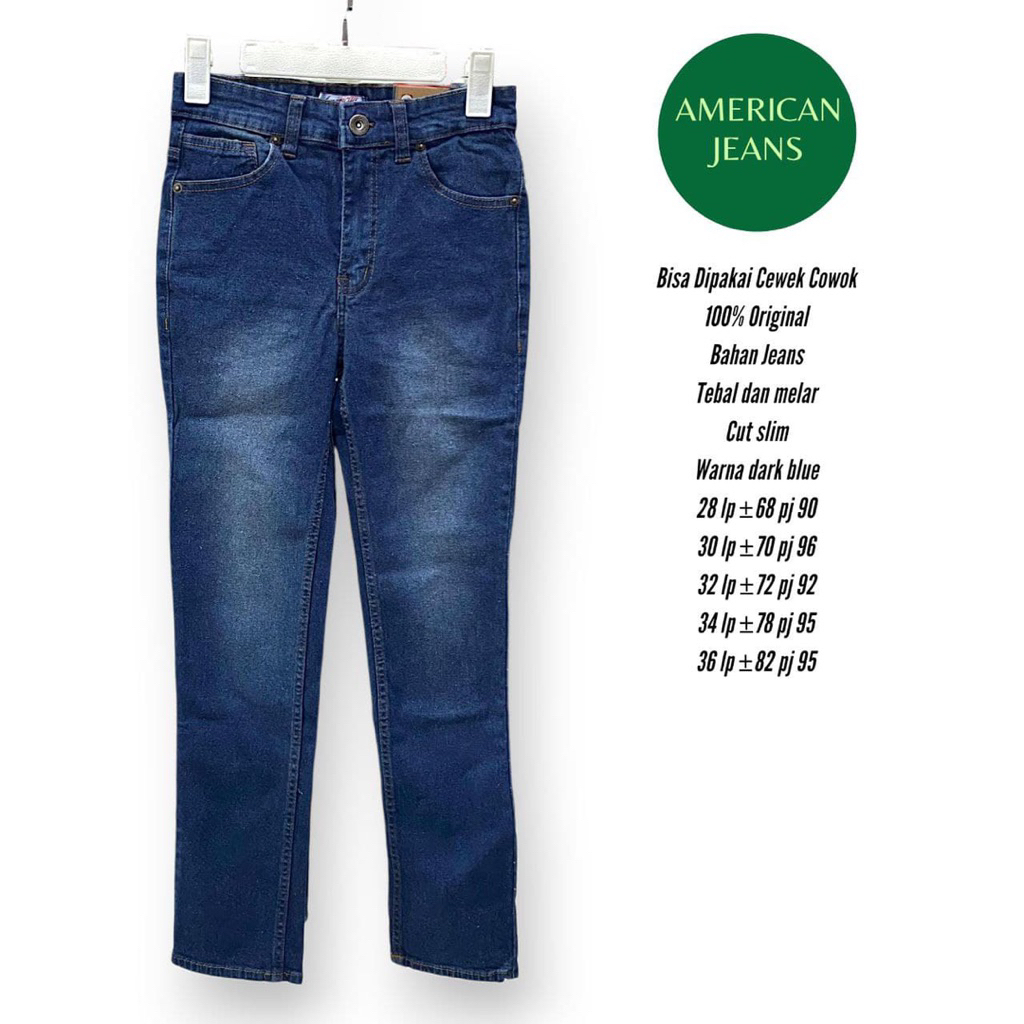 NEW ARRIVAL CELANA JEANS AMERICAN JEANS ORIGINAL