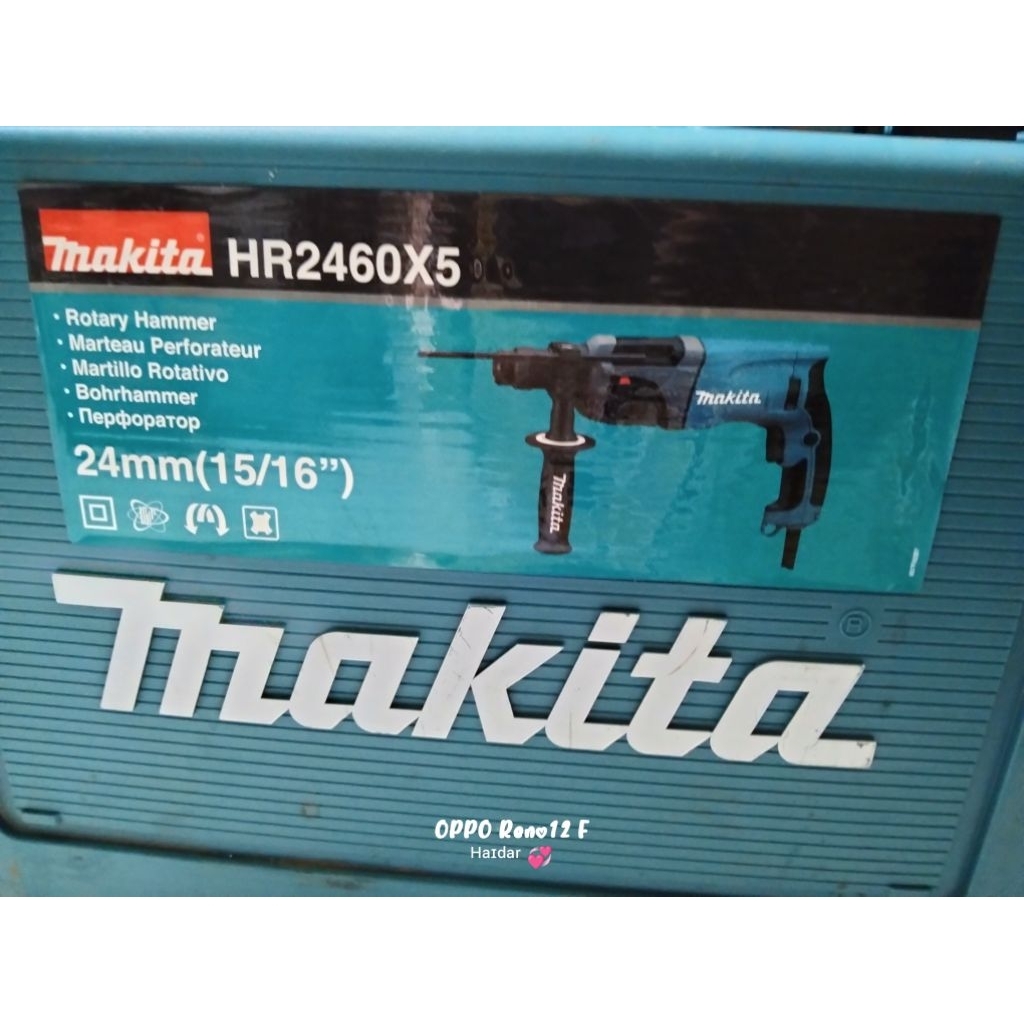 Bor drill beton sds 2 fungsi merk MAKITA barang second kondisi normal siap pakai