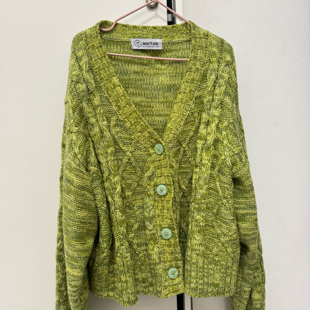 Auctus Cardigan Green