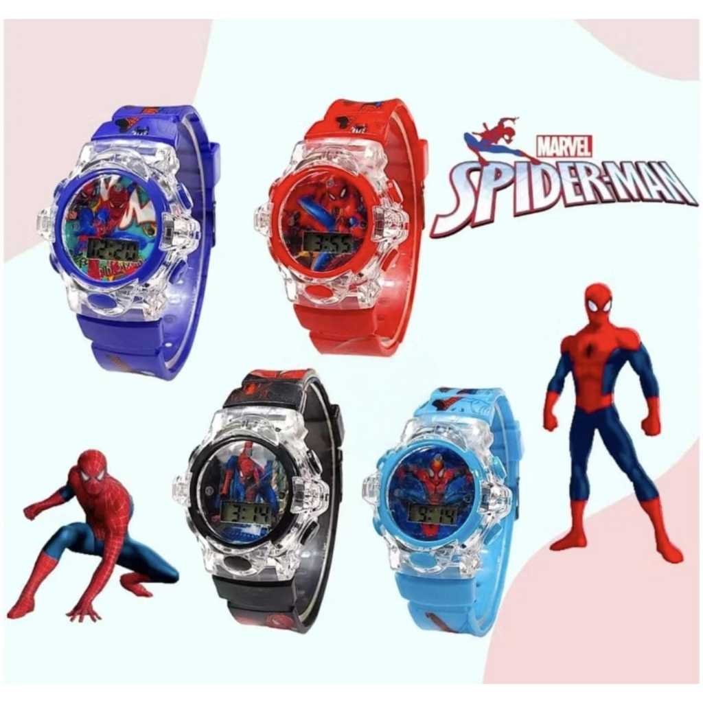 MS88 jam tangan digital led musik / jam tangan digital anak cowok berkarakter keren