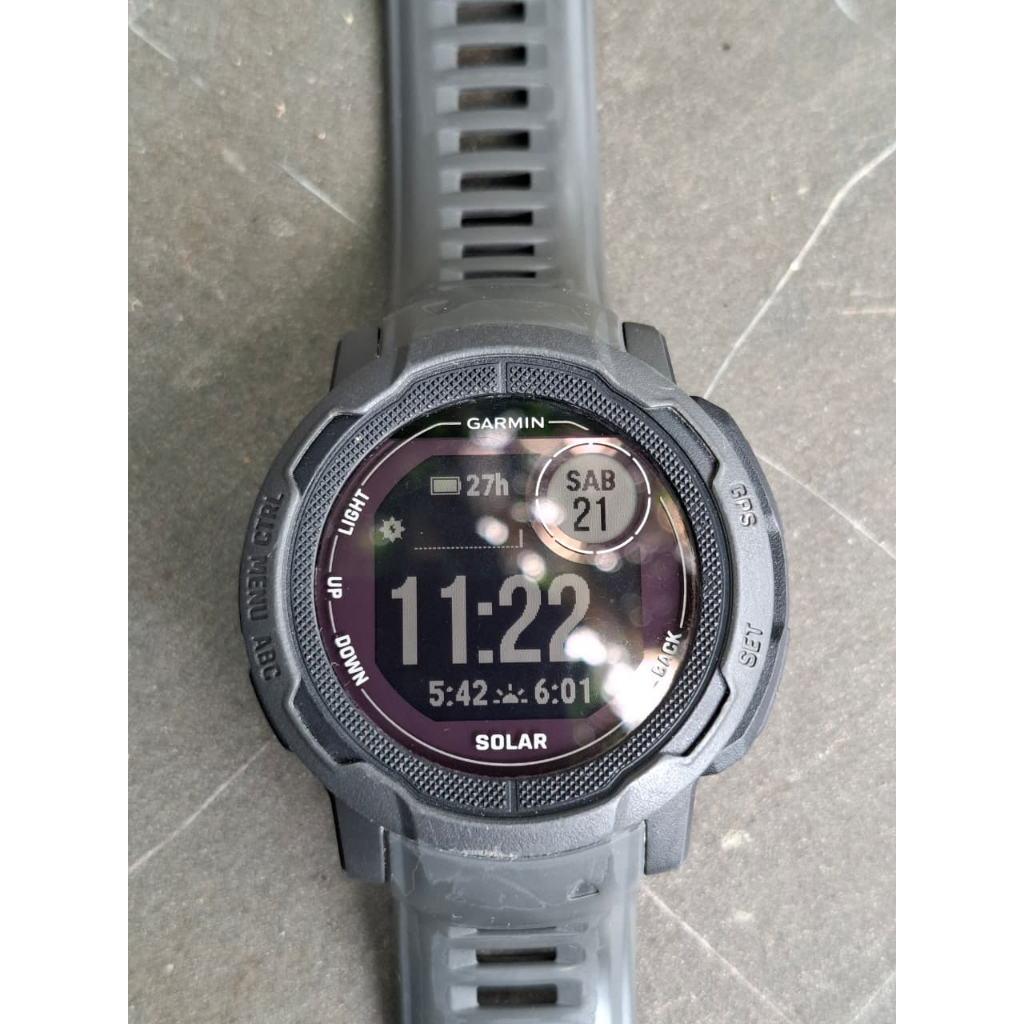 Garmin Instinct 2 Solar Smartwatch Bekas Second Bluetooth Outdoor GPS Hiking