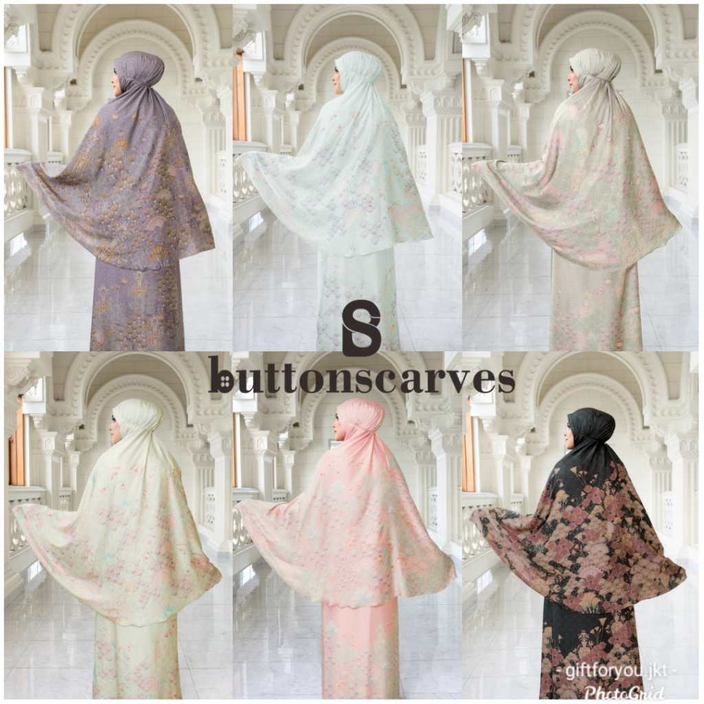 Buttonscarves Egypt Prayer Robe Velvet Salt Reed Pyramid Eclipse Lotus Perlengkapan Sholat IbadahBus