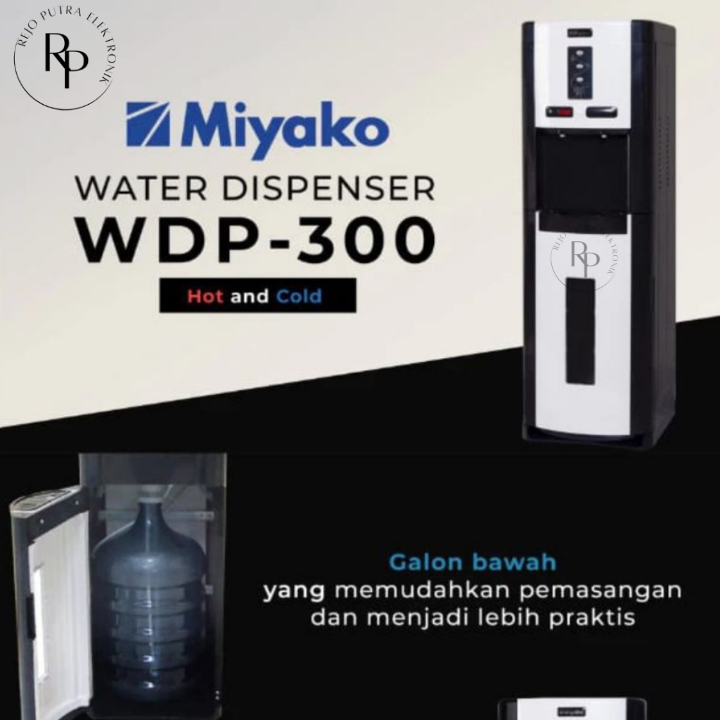 MIYAKO DISPENSER GALON BAWAH WDP-300 DISPENSER BERDIRI
