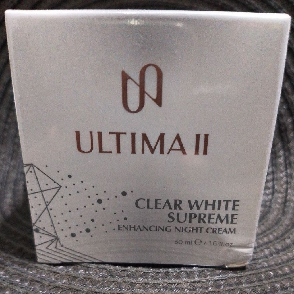 Ultima II Clear white Supreme Enhancing Night cream