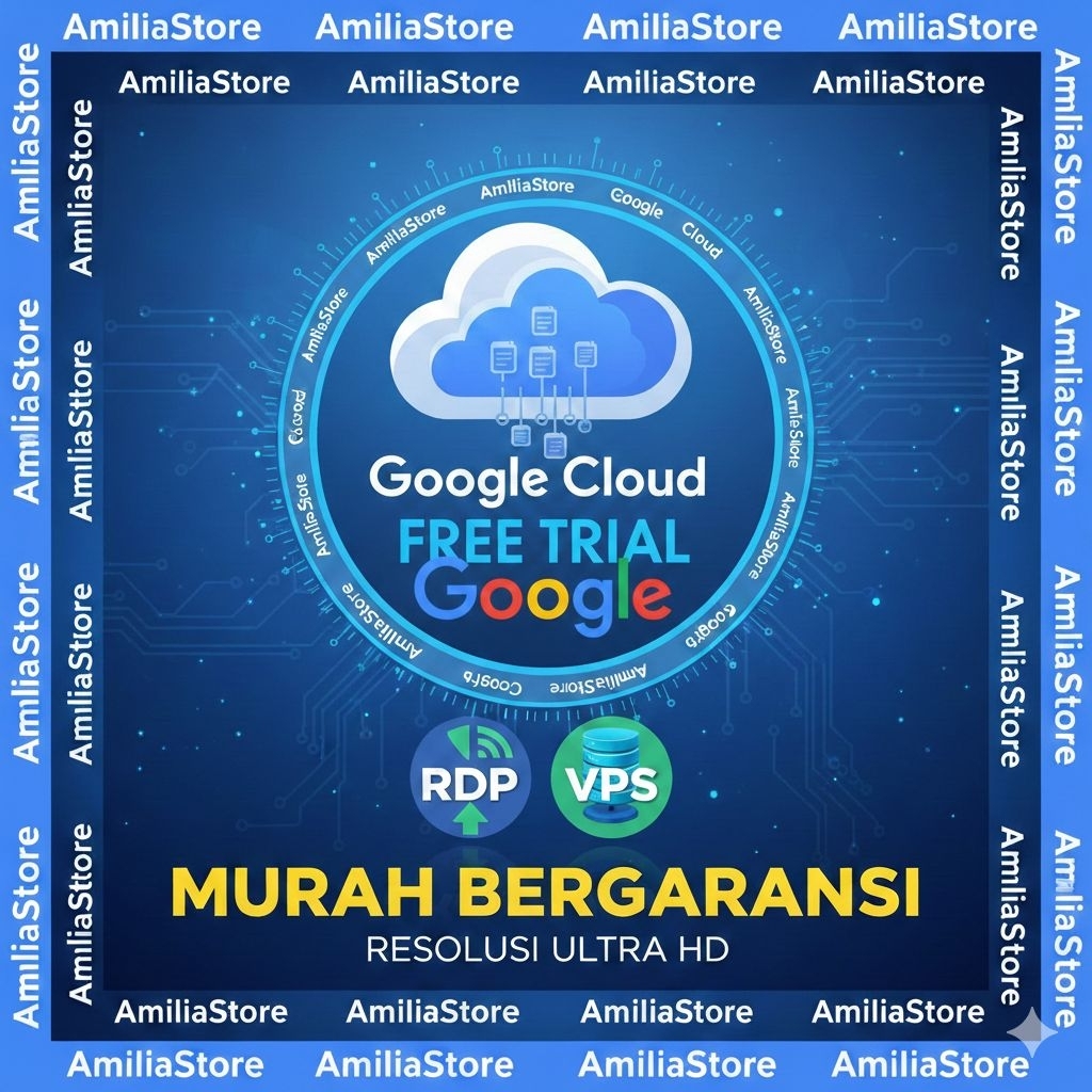 AKUN GOOGLE CLOUD FREE TRIAL 300$
