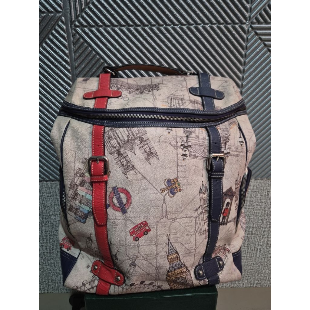 Tas ransel kanvas mix kulit Sonovi