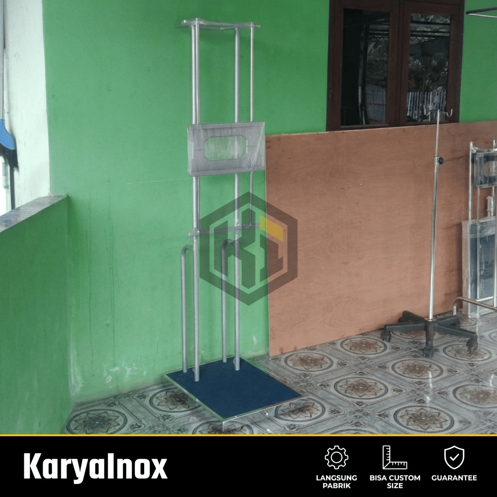 Kaset Stand Film Radiologi Rontgen X-Ray Stainless Steel Anti Karat Rumah Sakit Klinik Premium
