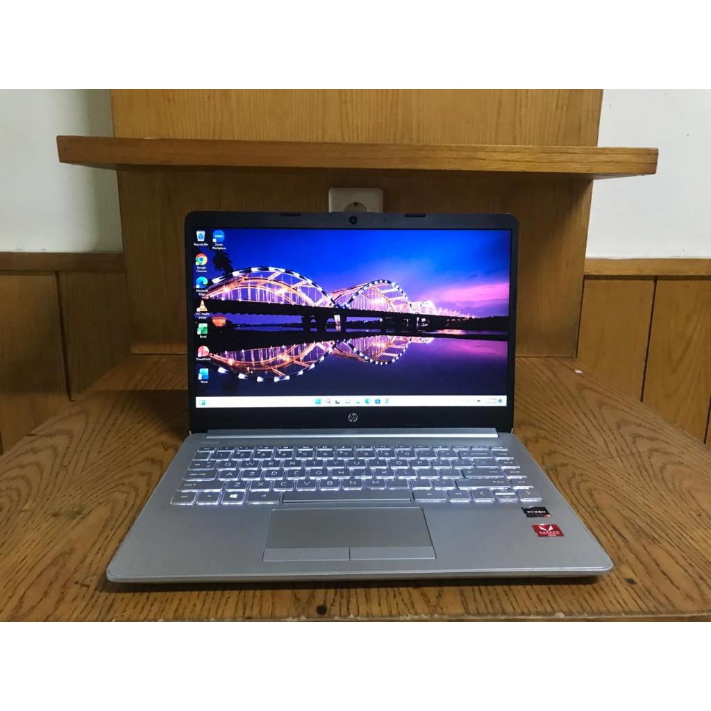 LAPTOP HP 14S-DK0XXX Amd ryzen 3-3200u Ram 12gb SSD 256gb