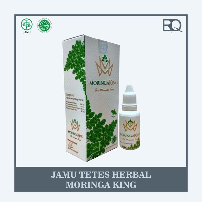 Bio Moringa King Jamu Tetes Herbal Original Alami 20 Ml