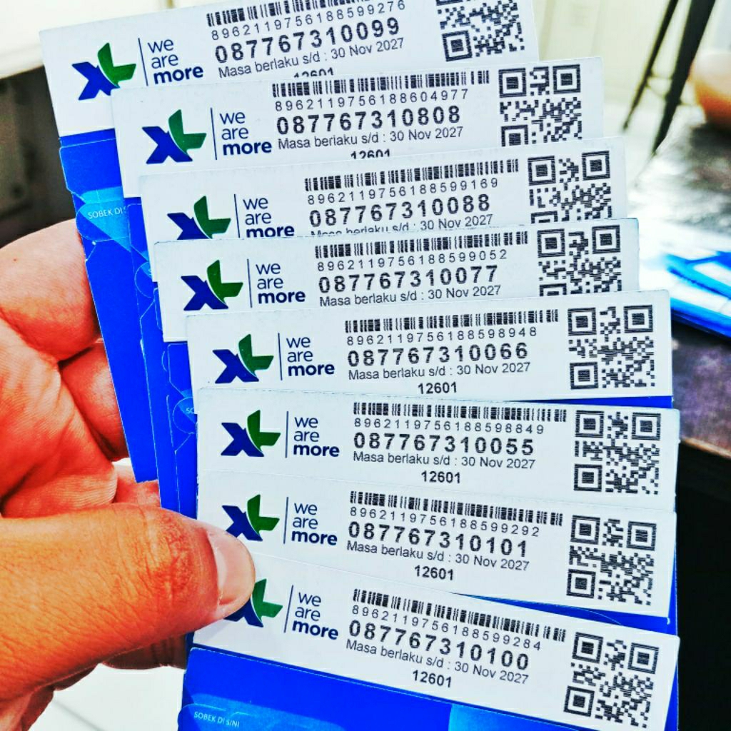 PERDANA XL NOMOR CANTIK 10100 0808 0101 0099 0088 0077 0066 0055