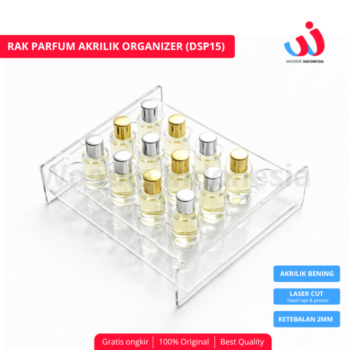 Kotak Display Parfum Akrilik Rak Parfum Organizer