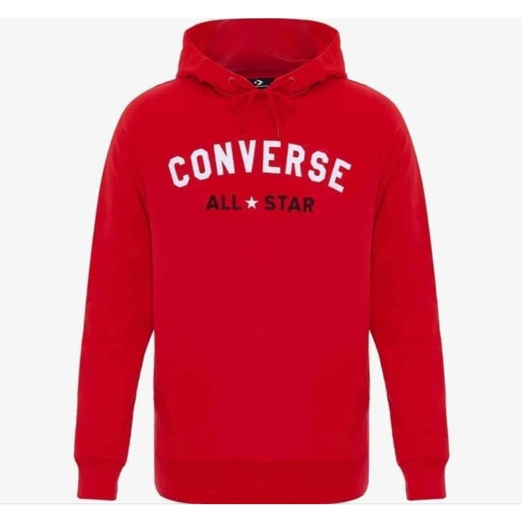 Converse All Star Logo Hoodie Red Men's Kode Produk : CONMJ1082610