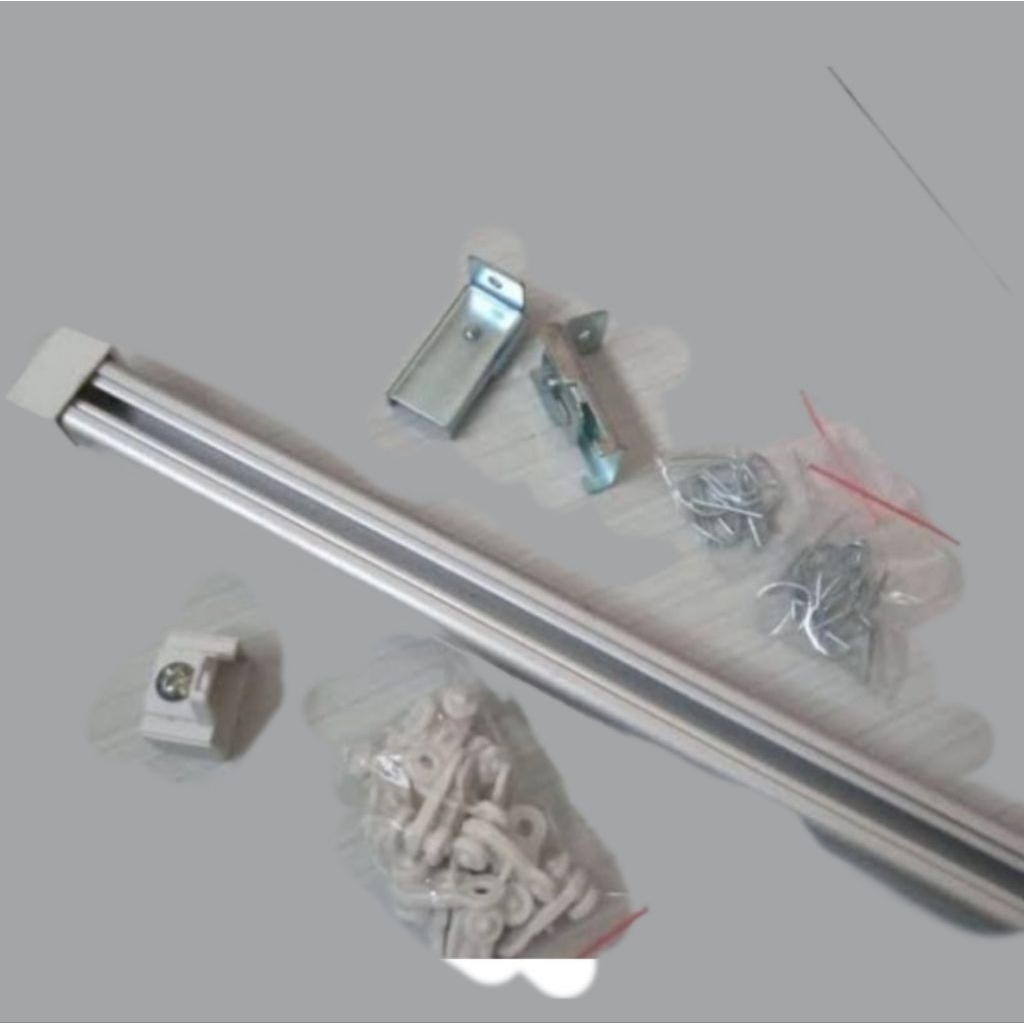 BESI GORDEN 2 METER FULLSET | BATANG BALOK ALUMINIUM KOTAk