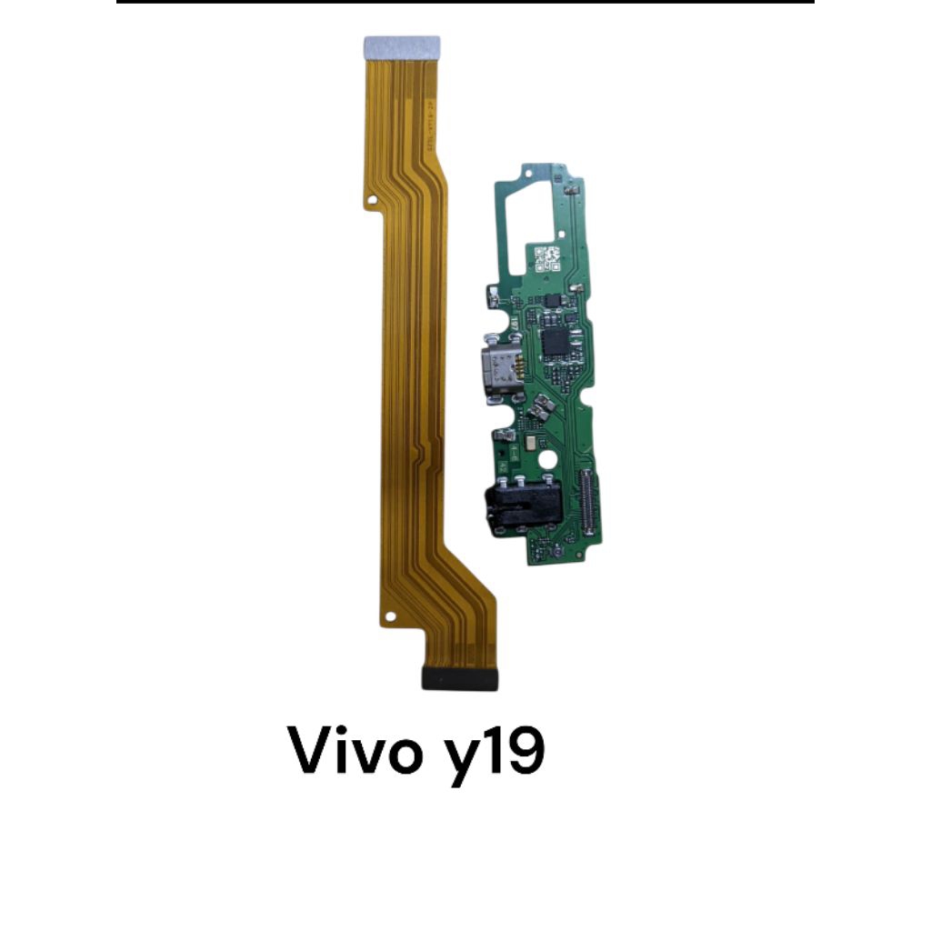 FLEXIBEL CHARGER VIVO Y19 PAPAN CAS FULLSET IC + FLEXIBEL BOARD VIVO Y19 SATU SET