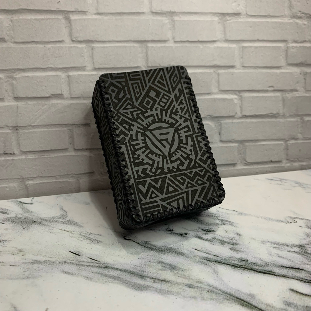 Pouch Cover Leather Case R234 Sintetis Azt Hitam Pelindung