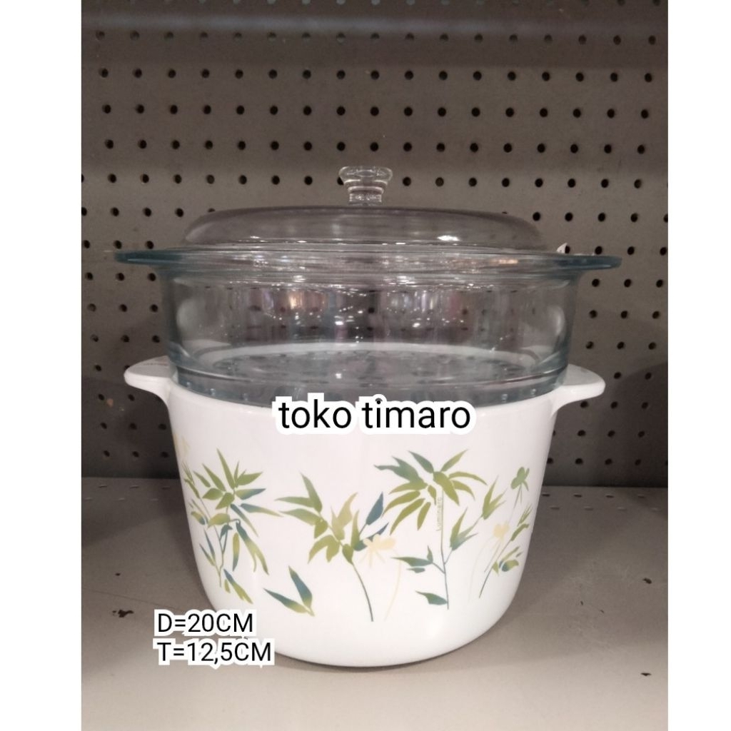 LUMINARC ZENDO PANCI MASAK KACA 3L+KUKUSAN