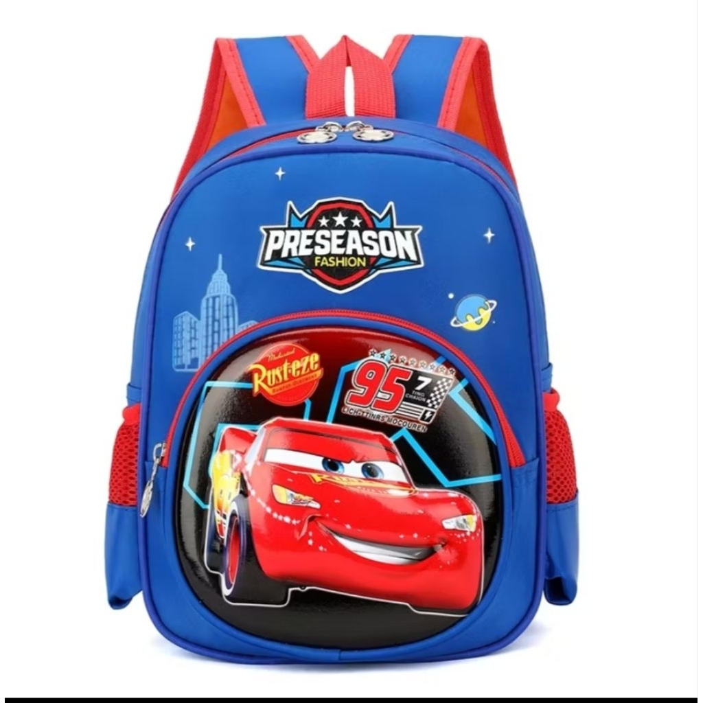 Tas ransel cars mobil anak tas ransel anak karakter cars mobil