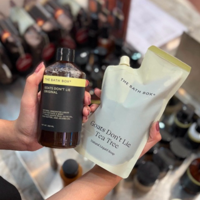 The Bath Box Goats Dont Lie Geranium Ocha 300ml