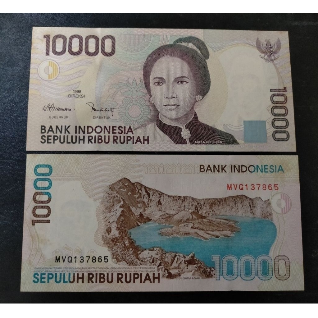 Gress/baru uang 10000 cutnyadien 1992