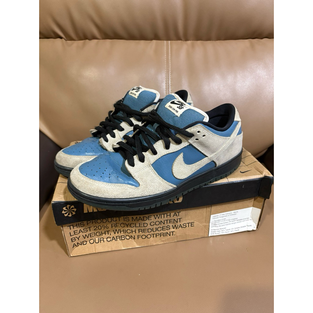 NIKE SB DUNK LOW STORM BLUE 100% ORIGINAL RARE