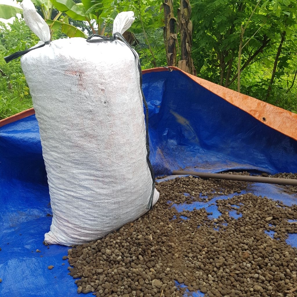 Pupuk Kandang Kohe Kambing / Srintil Murni Bentuk Butiran